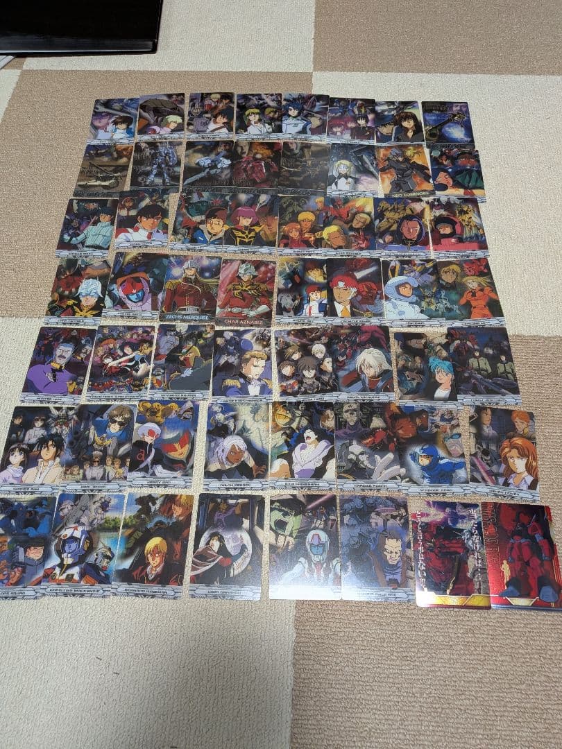ガンダムカード260枚と COSMIC ERA FILE　ラクス　ハマーンセイラ