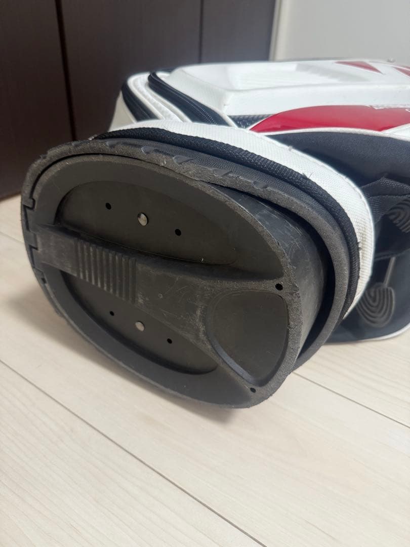 BRIDGESTONE ゴルフバッグ ホワイト/レッド