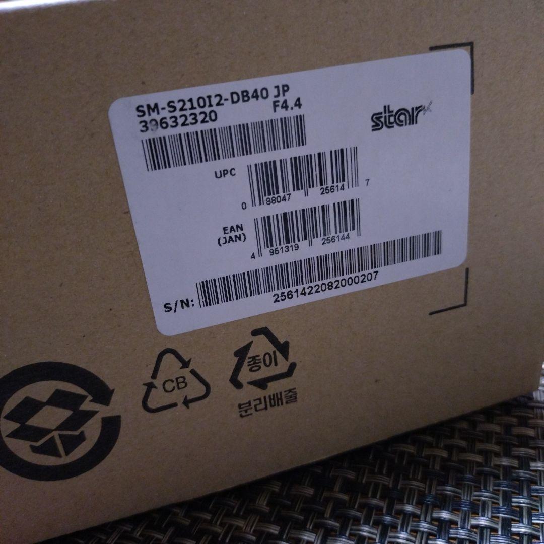 スター精密 【SM-S210i モバイルレシート プリンター】新品・未使用