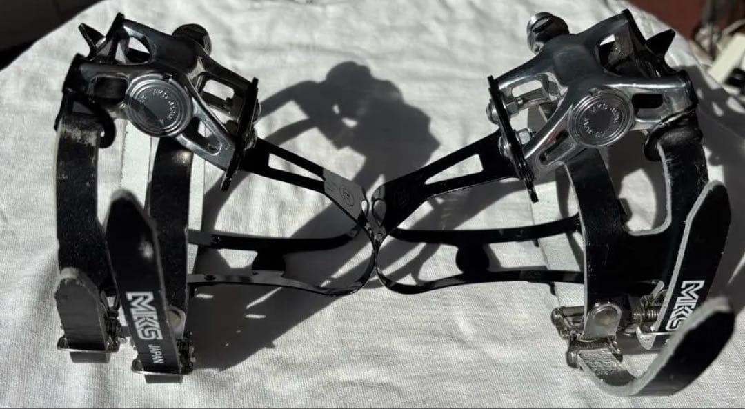 MKS 三ヶ島製作所 ペダル SUPREME トゥストラップ トゥクリップ