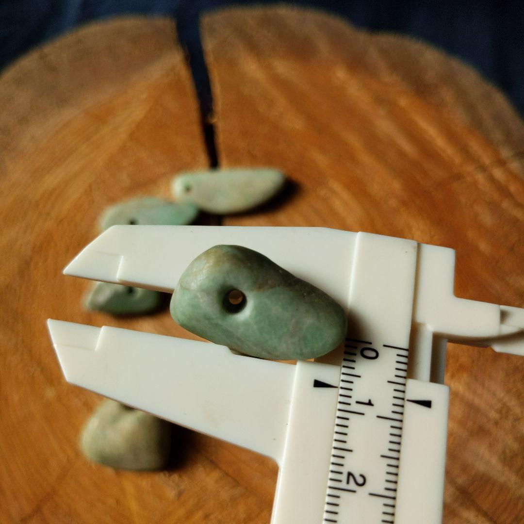 【縄文大珠】６個セット【糸魚川 翡翠】