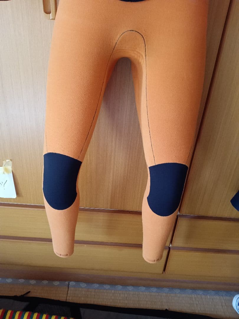 used セミドライ　5/3ミリ　チェストジップ　メンズMLB〜LBくらい