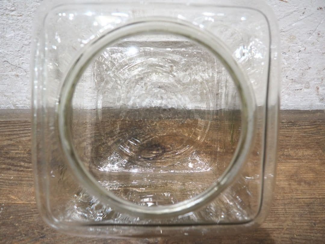 1204 レトロなガラス瓶　駄菓子屋　ガラスケース　ヴィンテージ　アンティーク