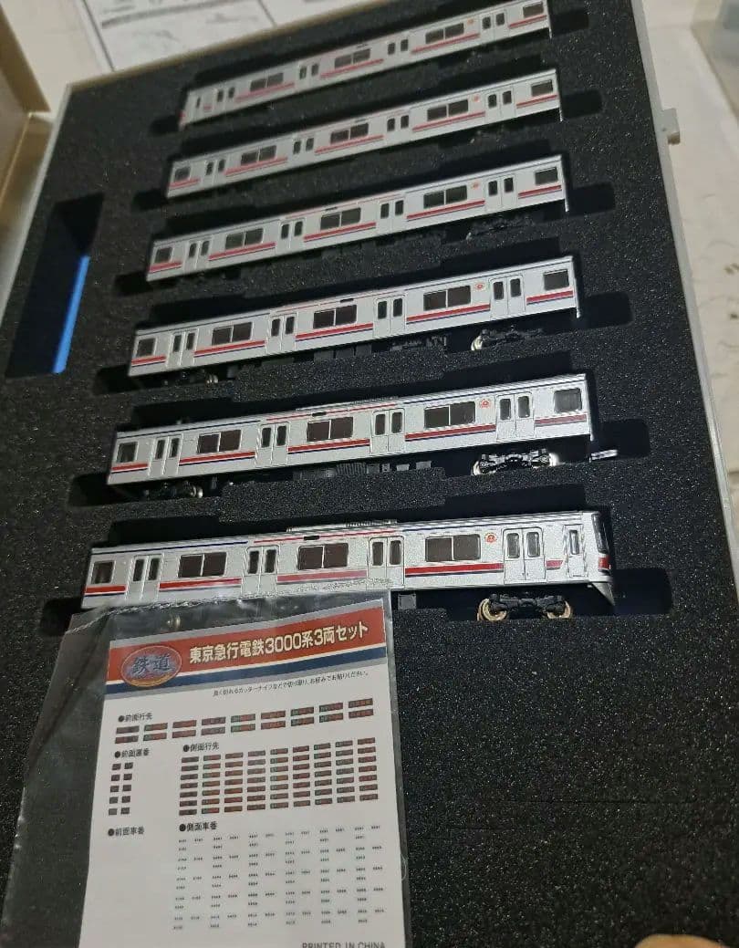 (動力化済)　鉄コレ　東急　3000系　5080系