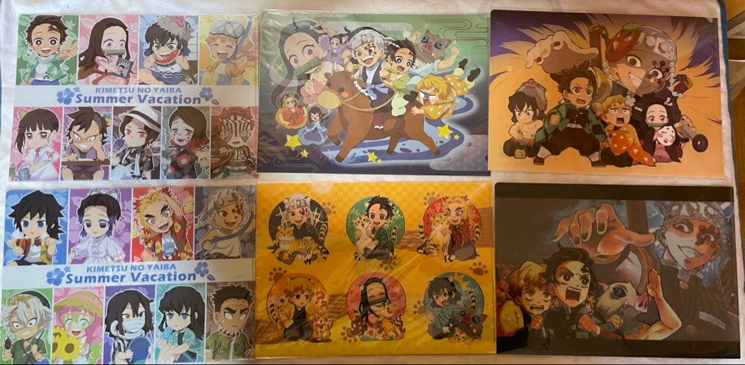 鬼滅の刃　クリアファイル　まとめ売り