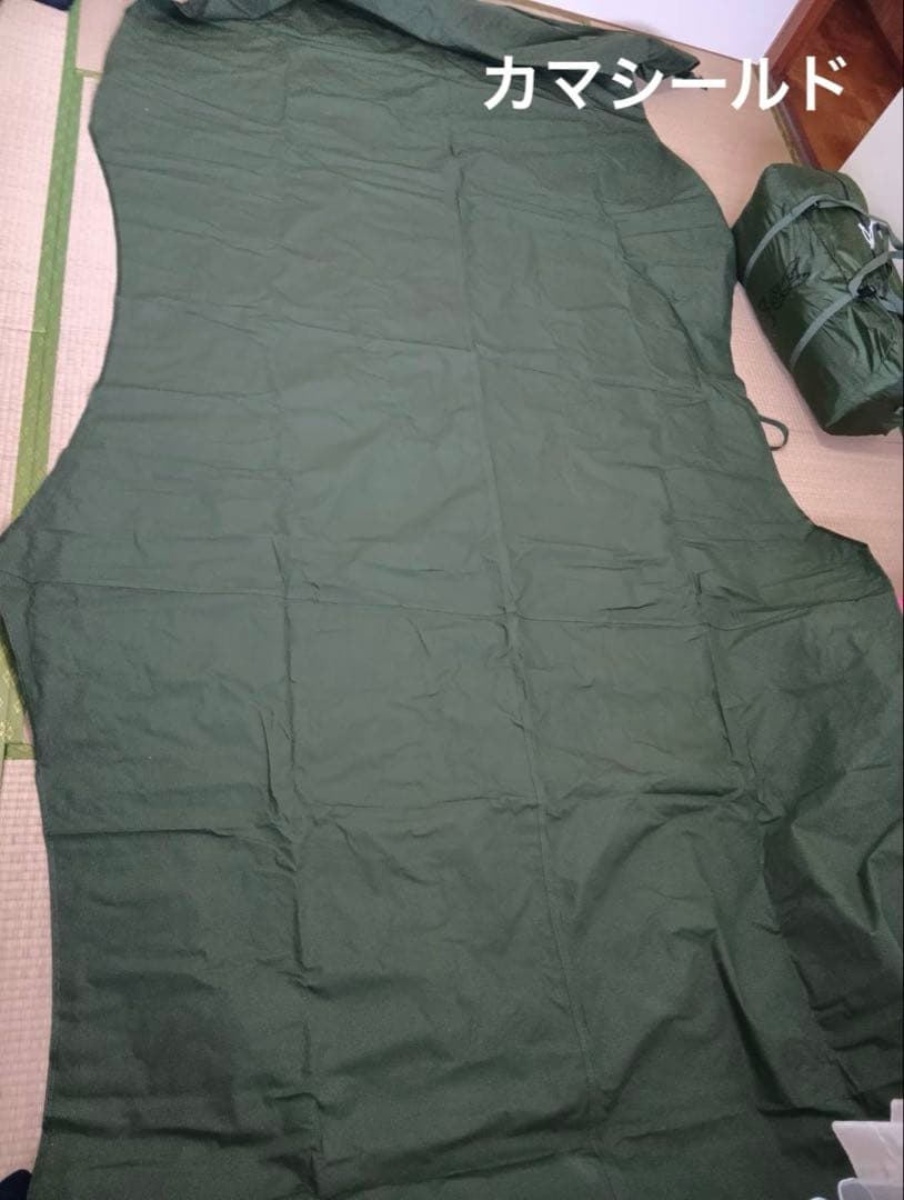 DoDカマボコテント3Mセット　カーキ