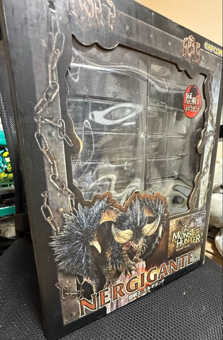 フ*活様 【美品】モンスターハンター 歴戦王 ネルギガンテ フィギュア プレミア