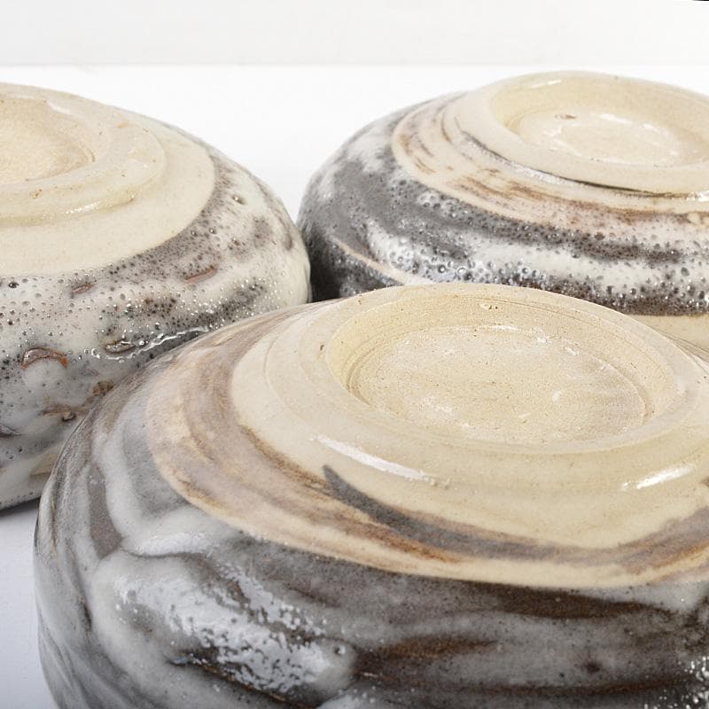 和食器　萬古焼　阿須賀陶苑造　鉢　六客　共箱　V　R7048