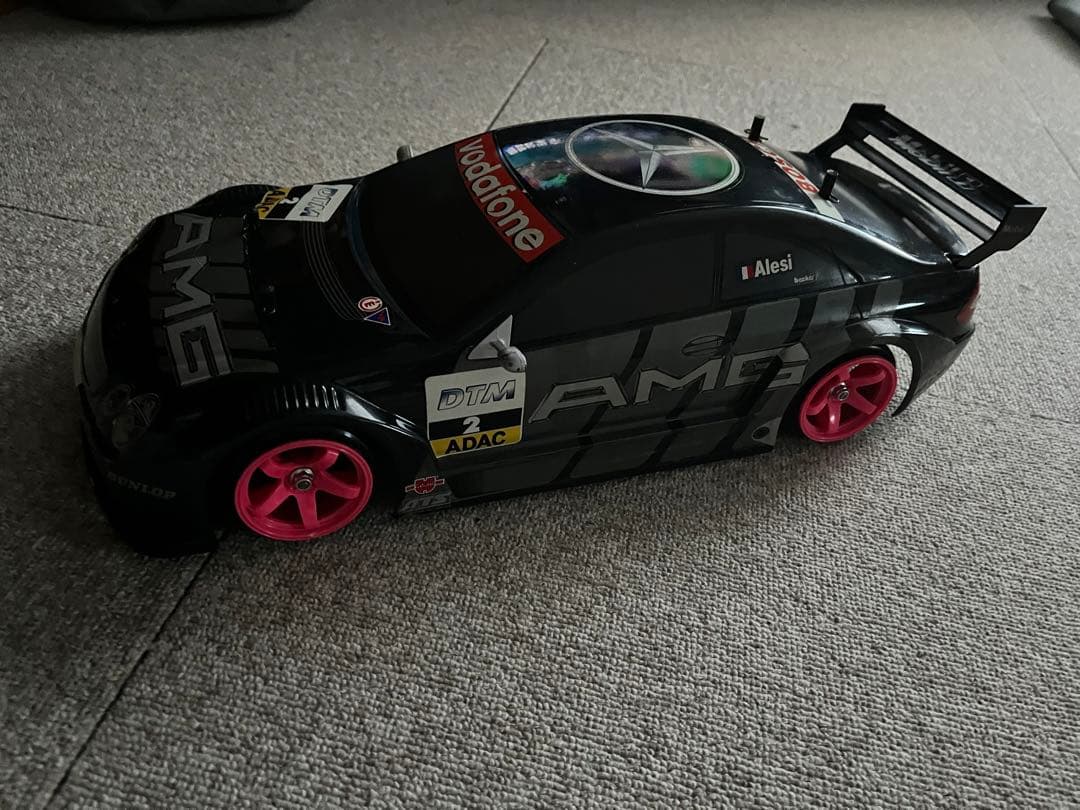 タミヤ TT-01 ベンツAMGボディ ドリラジ 動作OK