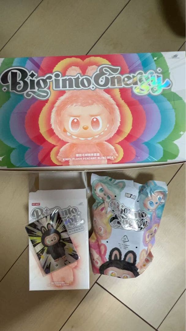 【正規品】 ラブブ LABUBU big into energy 本我