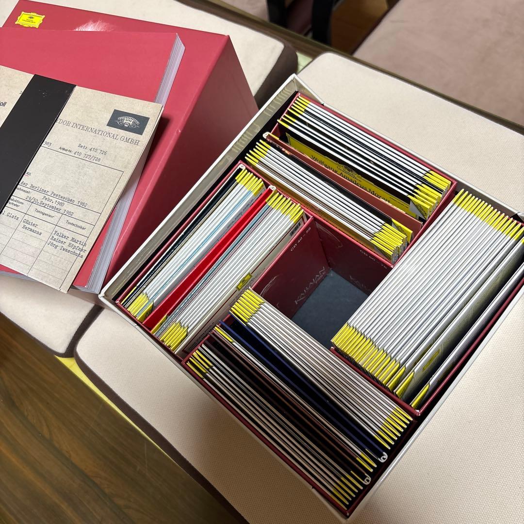 KARAJAN 1980s 限定版ボックスセットCD78枚組。