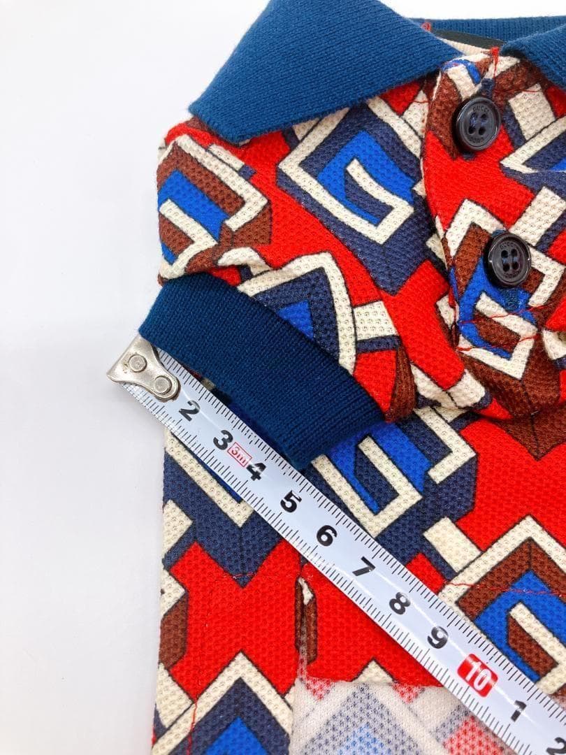 GUCCI コットン100% 総柄 ドッグウェア 犬用 表記サイズ XXS