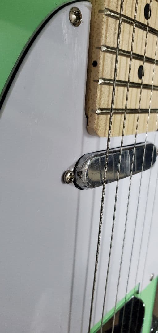 【調整済】SELDER セルダー テレキャスタイプ TL-17 サーフグリーン