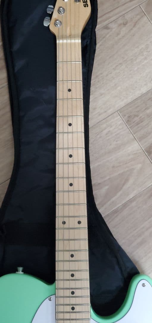 【調整済】SELDER セルダー テレキャスタイプ TL-17 サーフグリーン