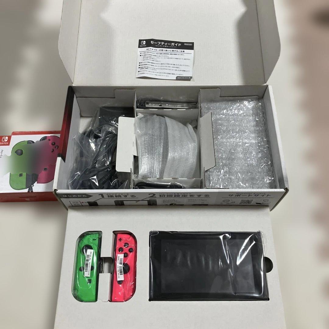 Nintendo Switch 本体 カラフルJoy-Con付き　ジャンク品