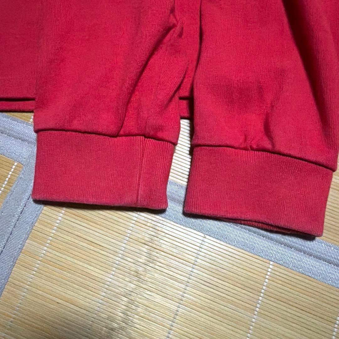 22ss Supreme BURBERRY Rugby ラガーシャツ　L 赤