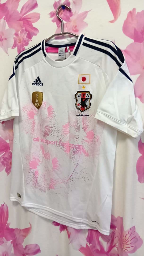希少　日本代表 なでしこジャパン アウェイ ユニフォーム　2011 L