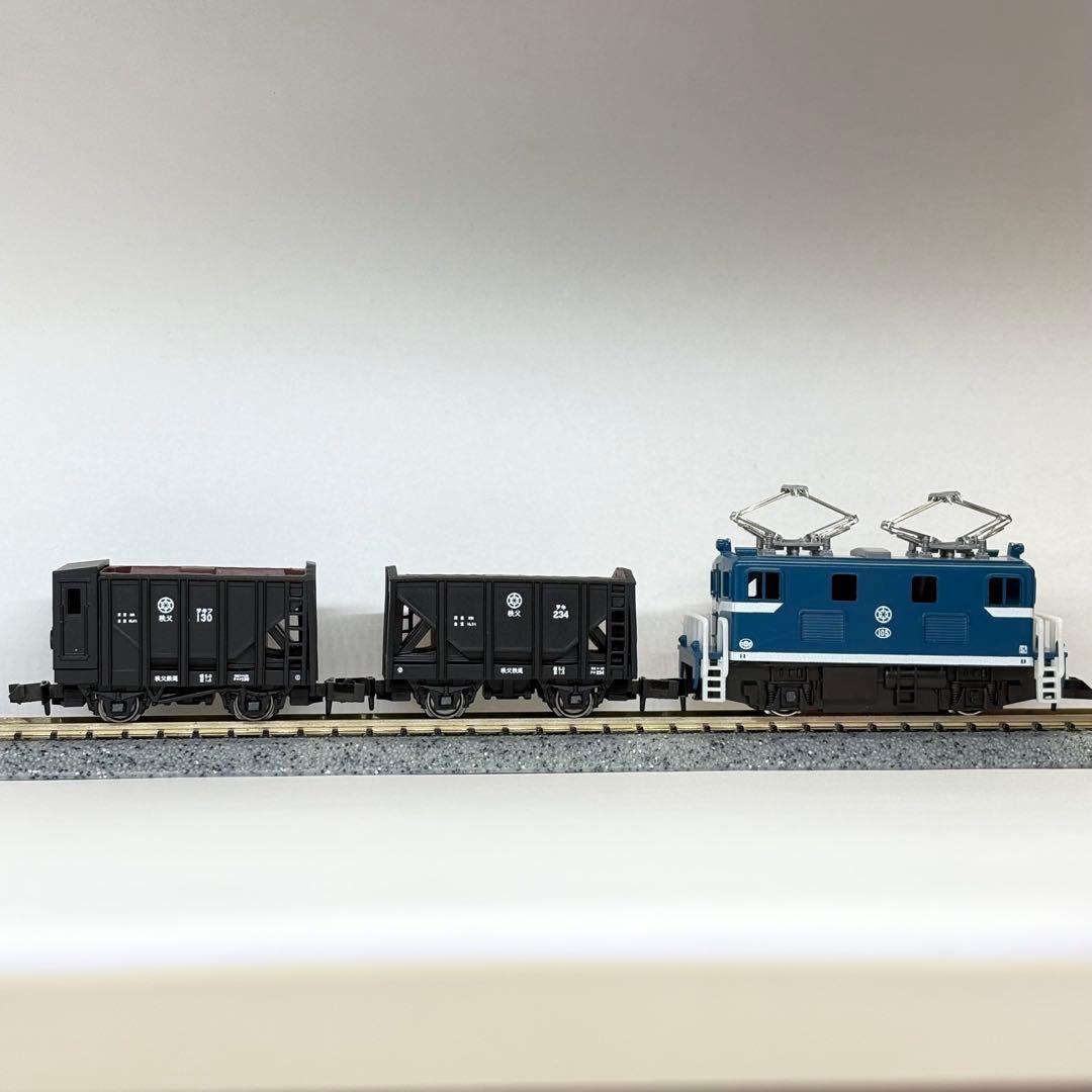 Nゲージ 秩父鉄道 デキ100形タイプ ヲキフ　ヲキ付き 【鉄道模型コンテスト】