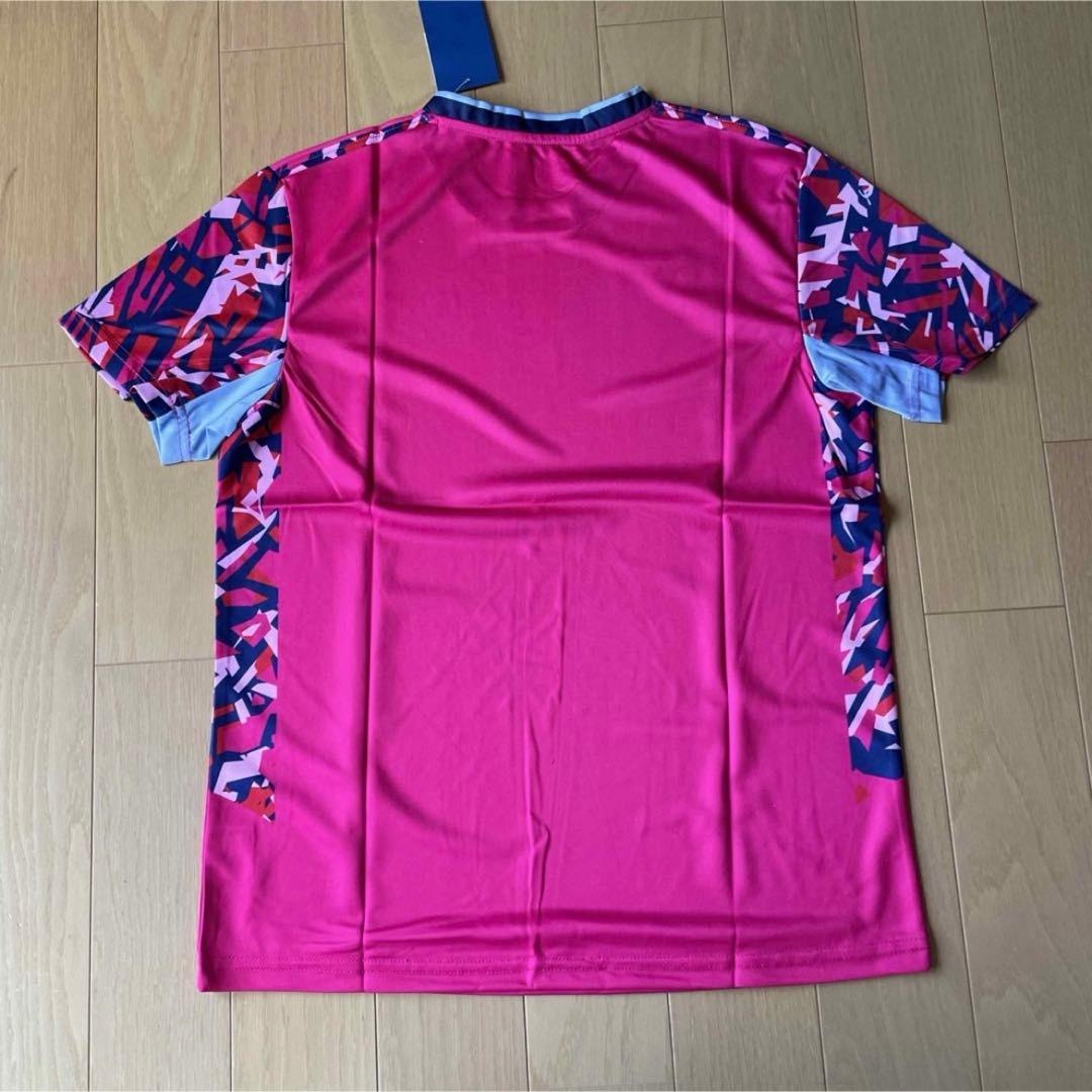 ヨネックスYONEX バドミントン日本代表モデルゲームシャツ新品XLベリーピンク