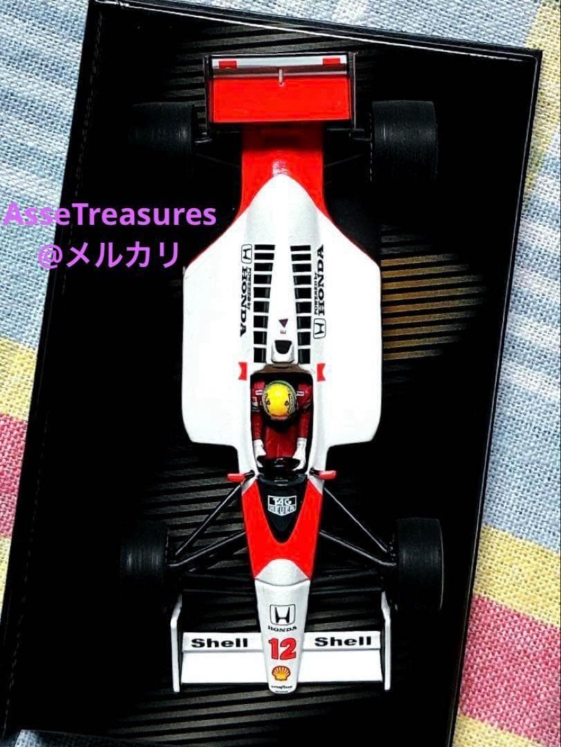 ミニチャンプス WC 1/43 マクラーレン・ホンダ MP4/4 A. セナ