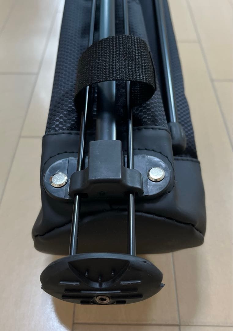 新品　軽量スタンド　ゴルフサブキャディバッグ　ブラック