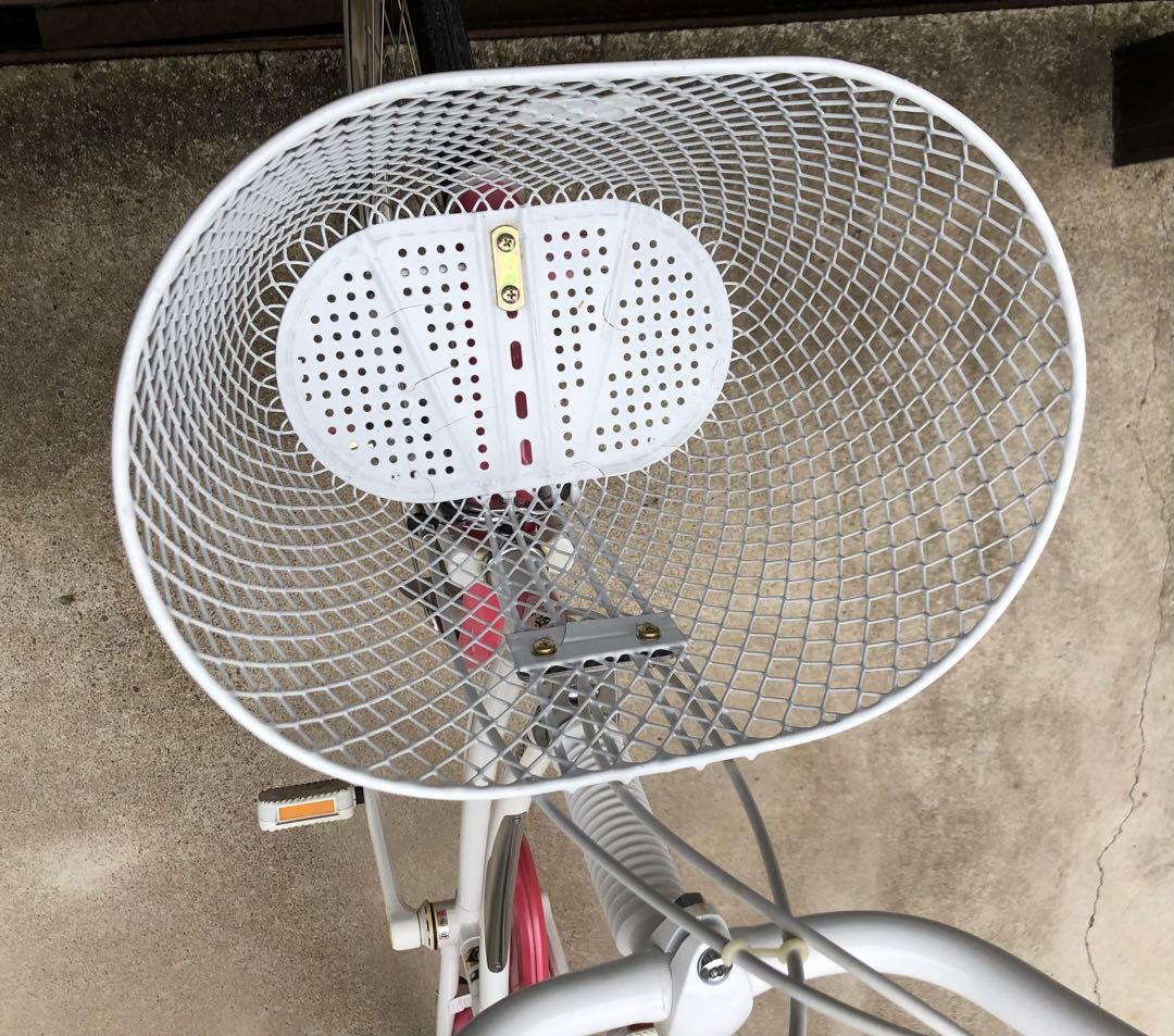 Kawamura シティサイクルホワイトピンク　24㌅内装3段　ママチャリ