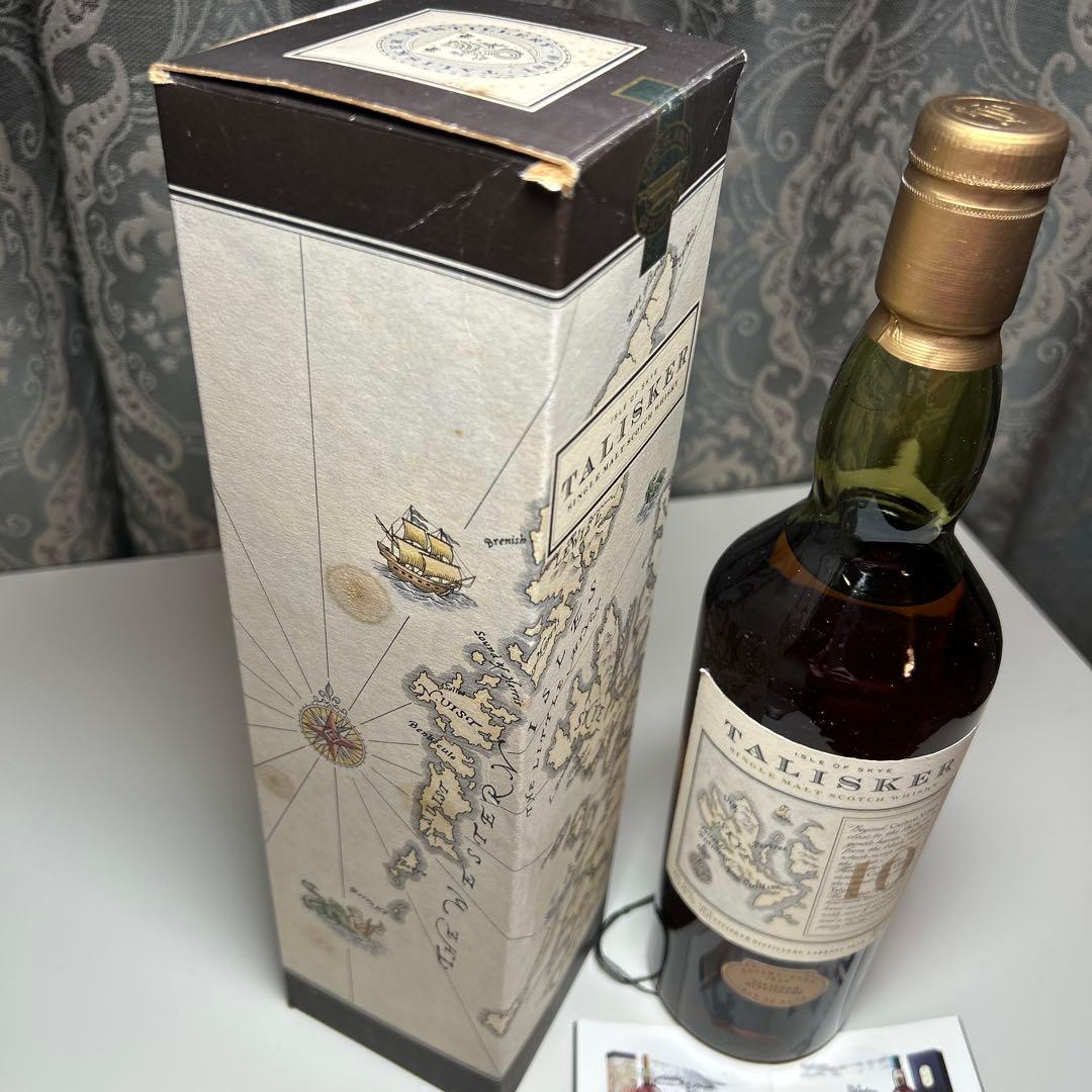 タリスカー TALISKER 10年 マップラベル 旧ボトル 古酒