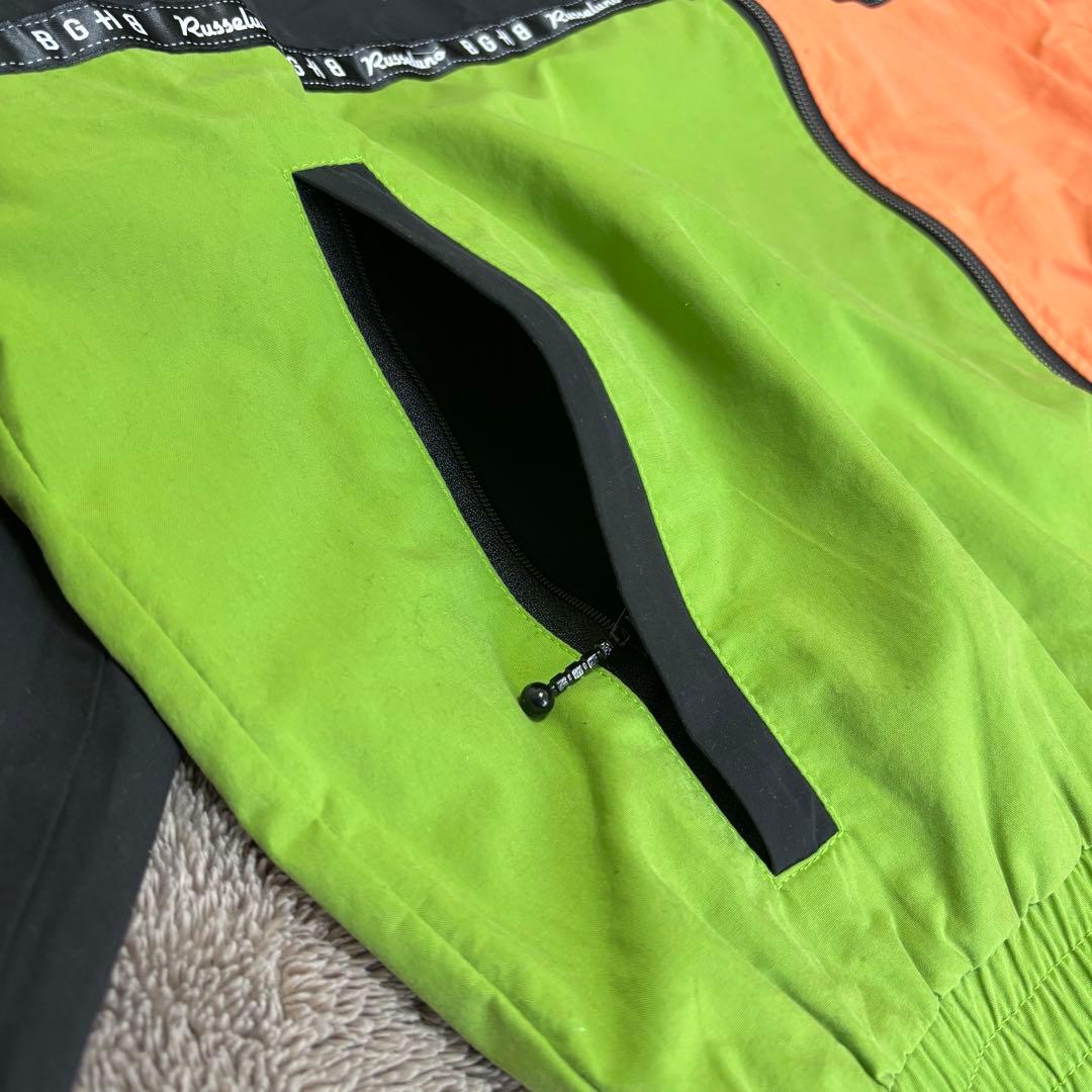 BAGARCH×Russeluno バガーチ ラッセルノ ゴルフ ジップブルゾン