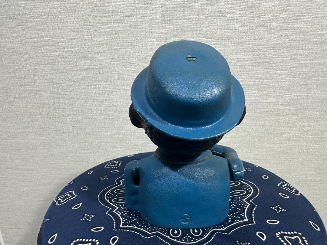 ヴィンテージ 貯金箱 アイアン 1939年製 アンティーク アフリカンアメリカン