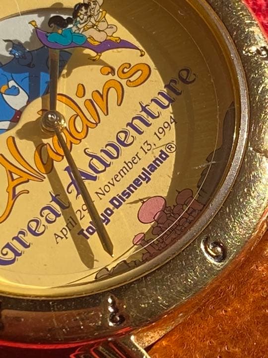 レア！アラジン限定腕時計