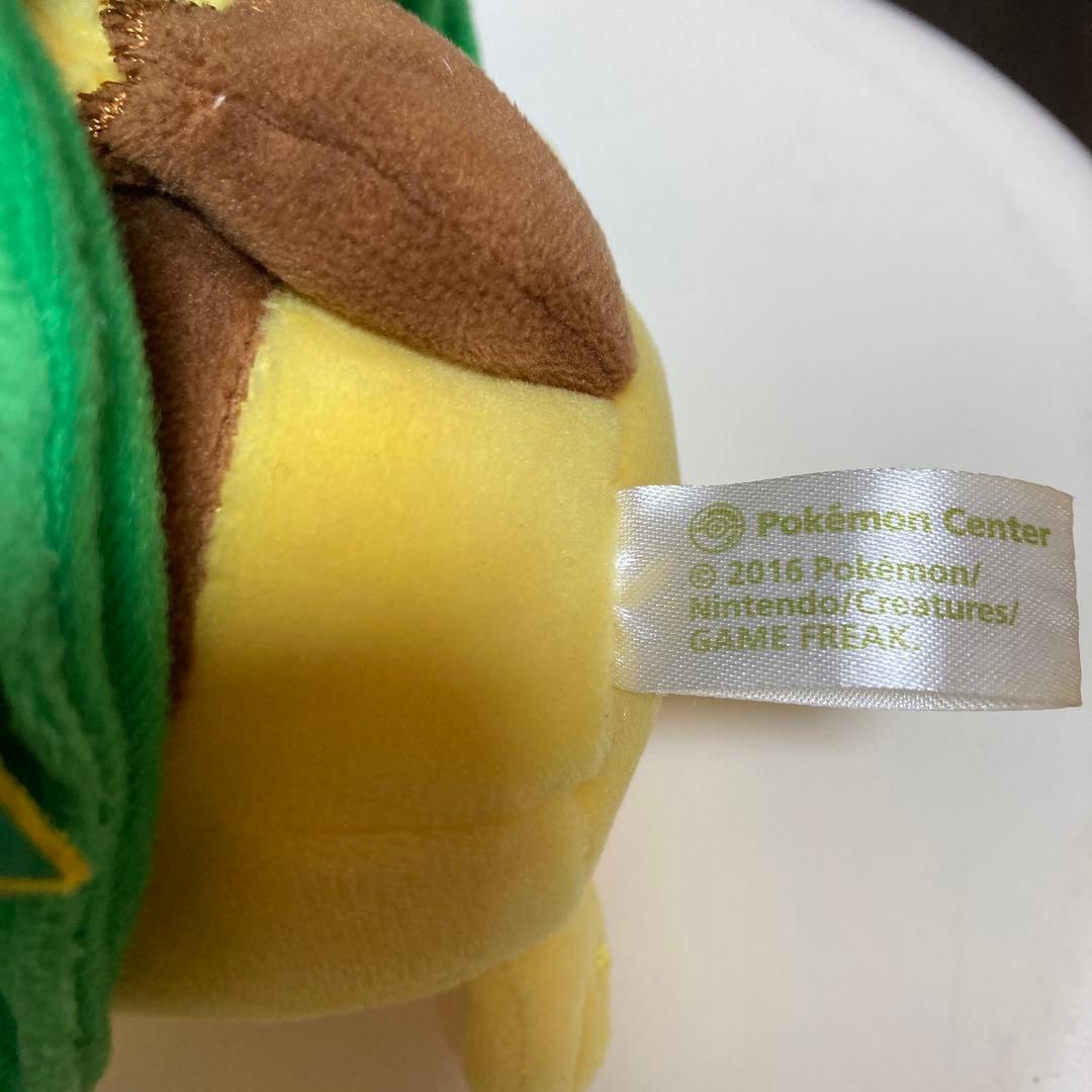 メガレックウザのポンチョを着たピカチュウ ぬいぐるみ