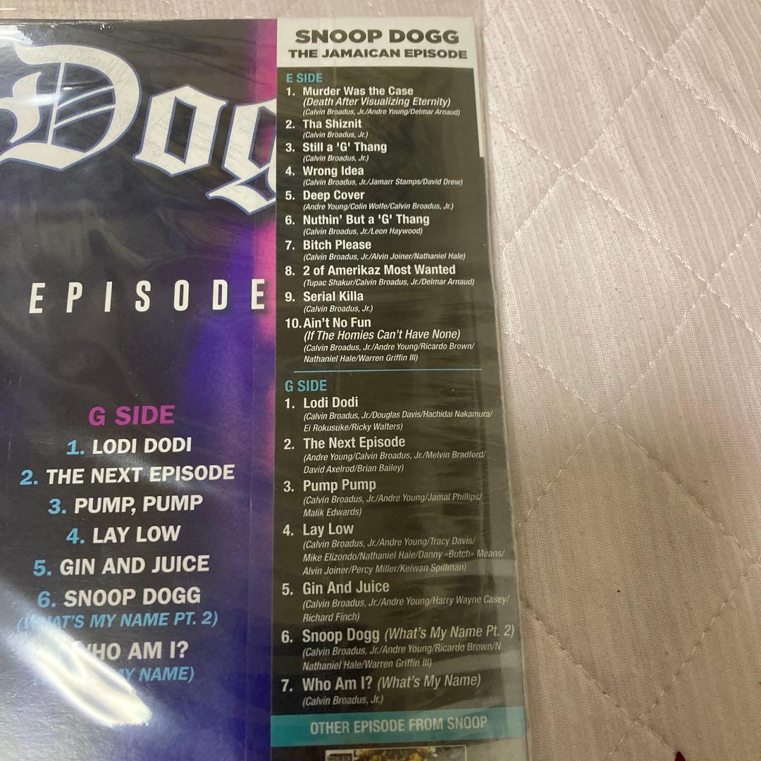 Snoop Dogg The Jamaican Episode 12インチLP