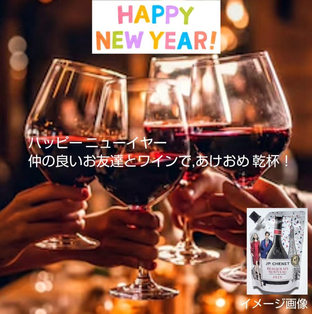お正月用 限定赤ワイン(2025年 ボジョレーヌーボーイージーパック)20個格安