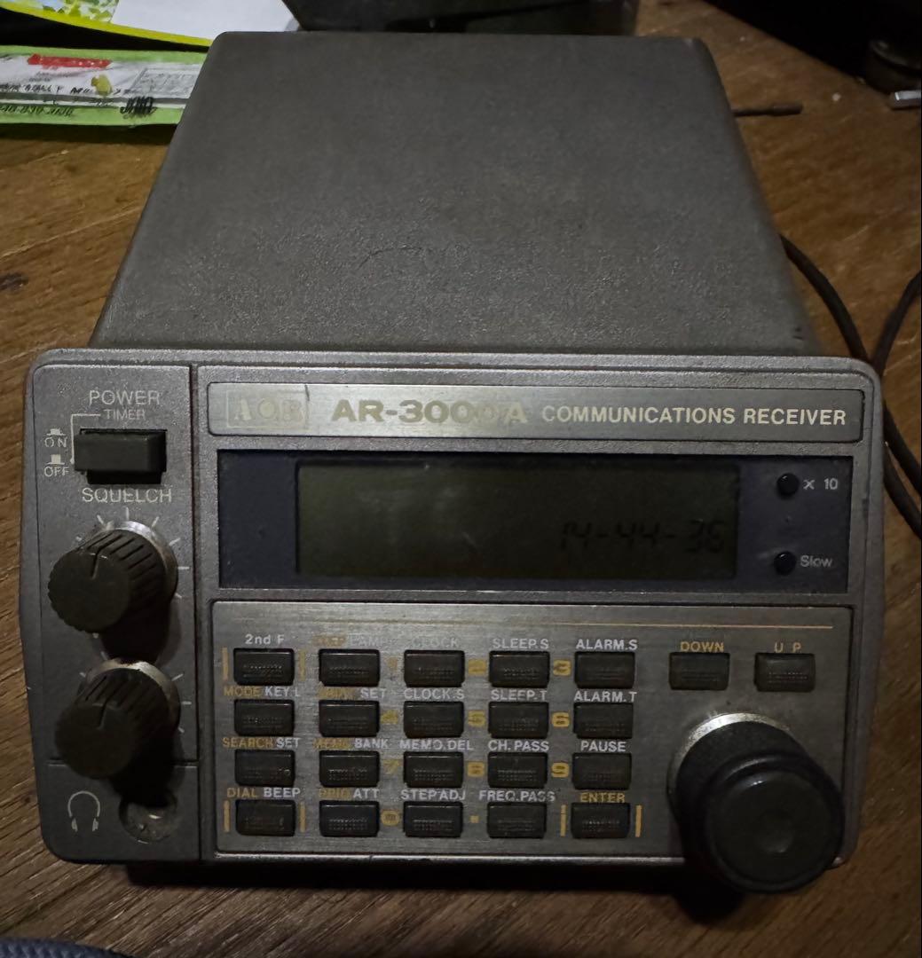 AOR AR-3000A 受信機　作動品