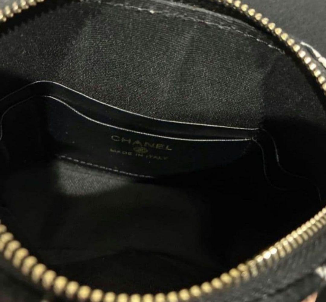 CHANEL ツイード チェック バッグノベルティ