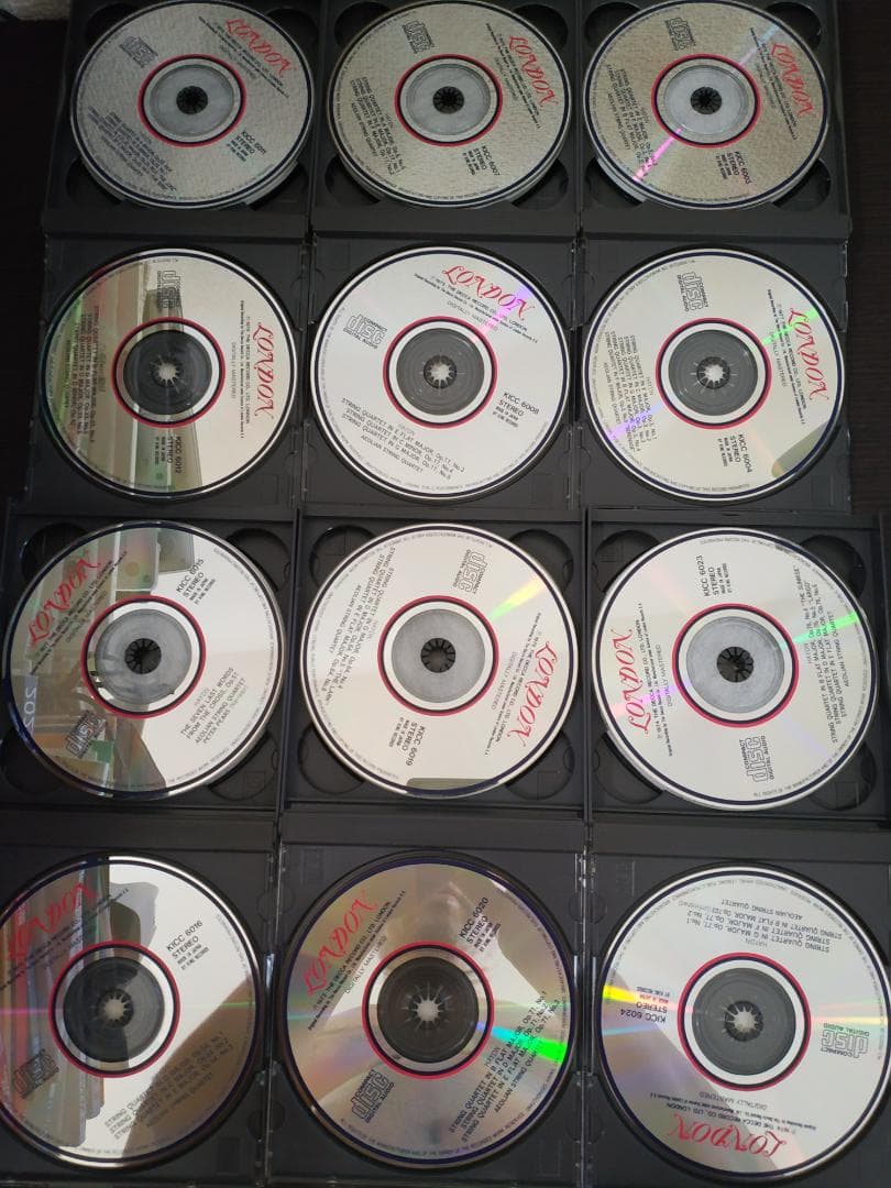 ハイドン 弦楽四重奏曲全集 CD24枚組 エオリアンQ 廃盤 キングレコード