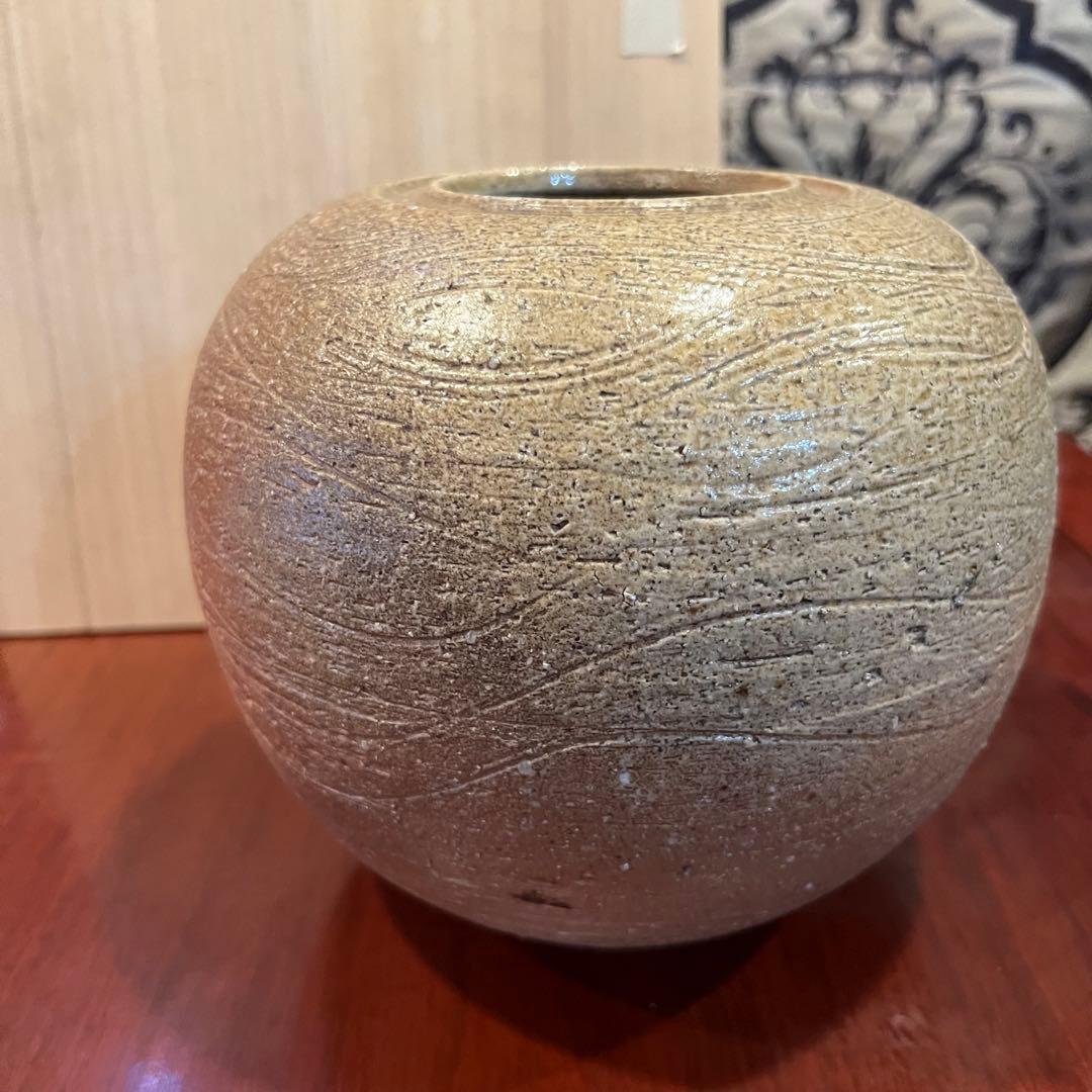 伊賀焼 壷 信楽焼 花瓶 工芸品　花器　Japanese tradition