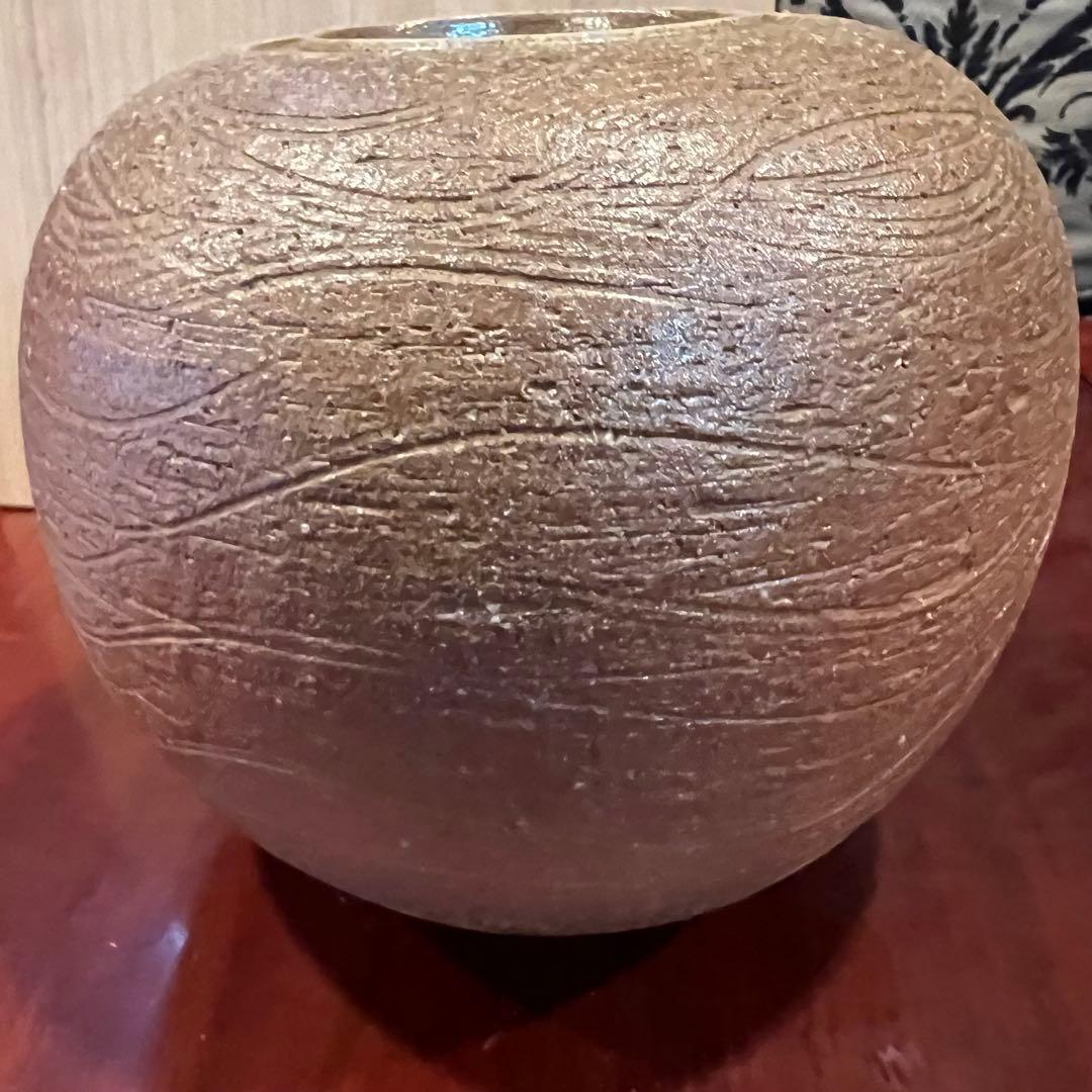 伊賀焼 壷 信楽焼 花瓶 工芸品　花器　Japanese tradition