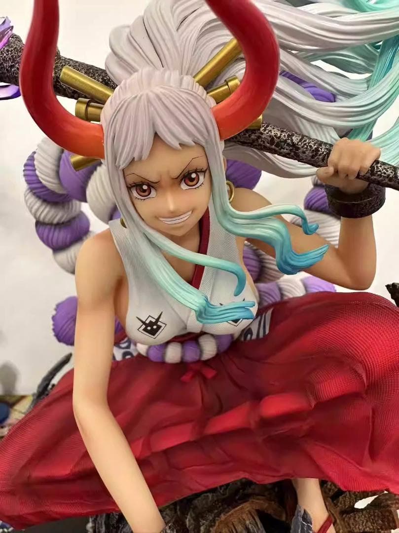 ワンピース ヤマト フィギュア ガレージキット 塗装済み完成品 popスケール