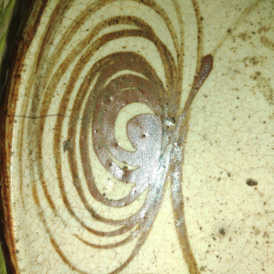 古瀬戸　馬目石皿　骨董品