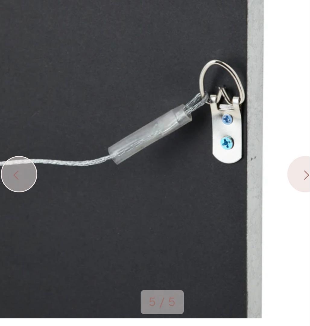 Francfranc SANDY WELCH アートボード フローラ ピンク