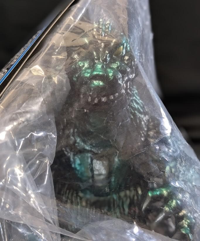 ゴジラ1962～キンゴジ（ギガブレイン）ソフビフィギュア 未開封