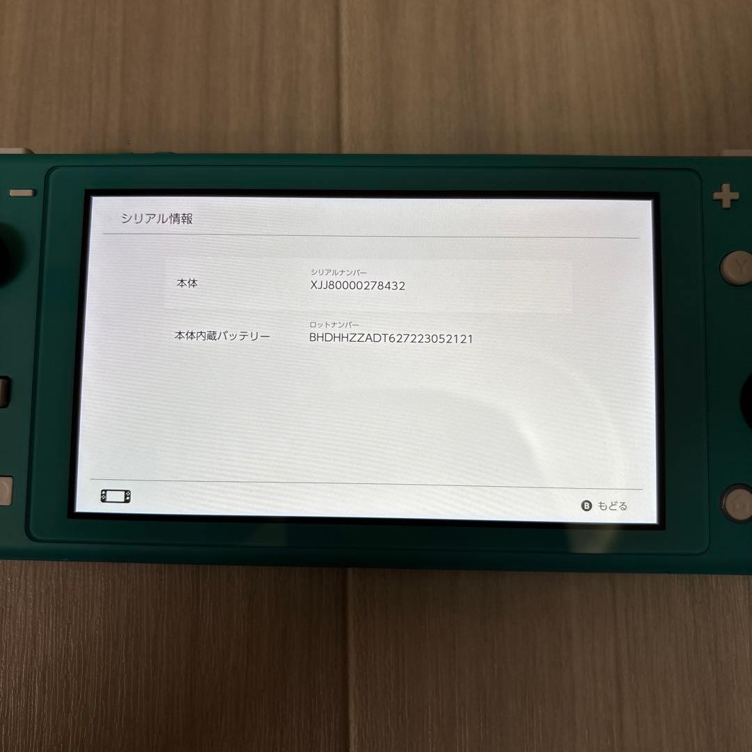 Nintendo Switch Lite ニンテンドースイッチライト ターコイズ