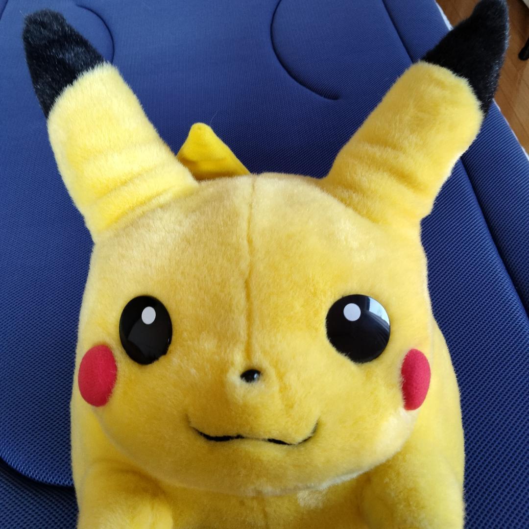 ポケモン　ピカチュウ　ぬいぐるみ　初期　等身大 １／１