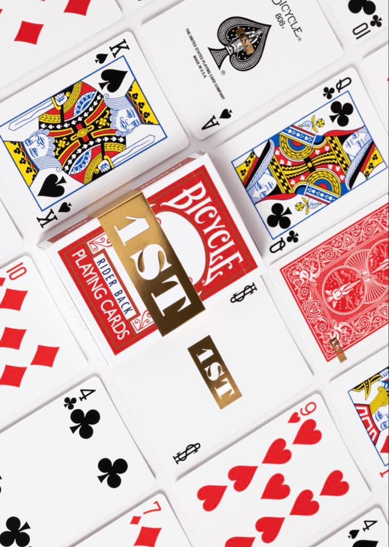 トランプ Bicycle 1ST Rider Back 3deck