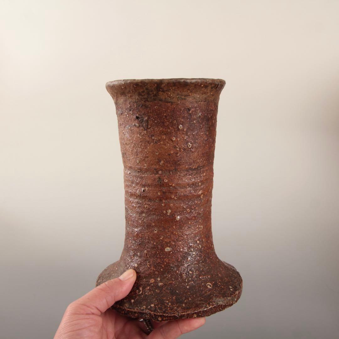 古信楽 旅枕 花入 花立 茶道具 江戸時代 古美術 古道具 アンティーク