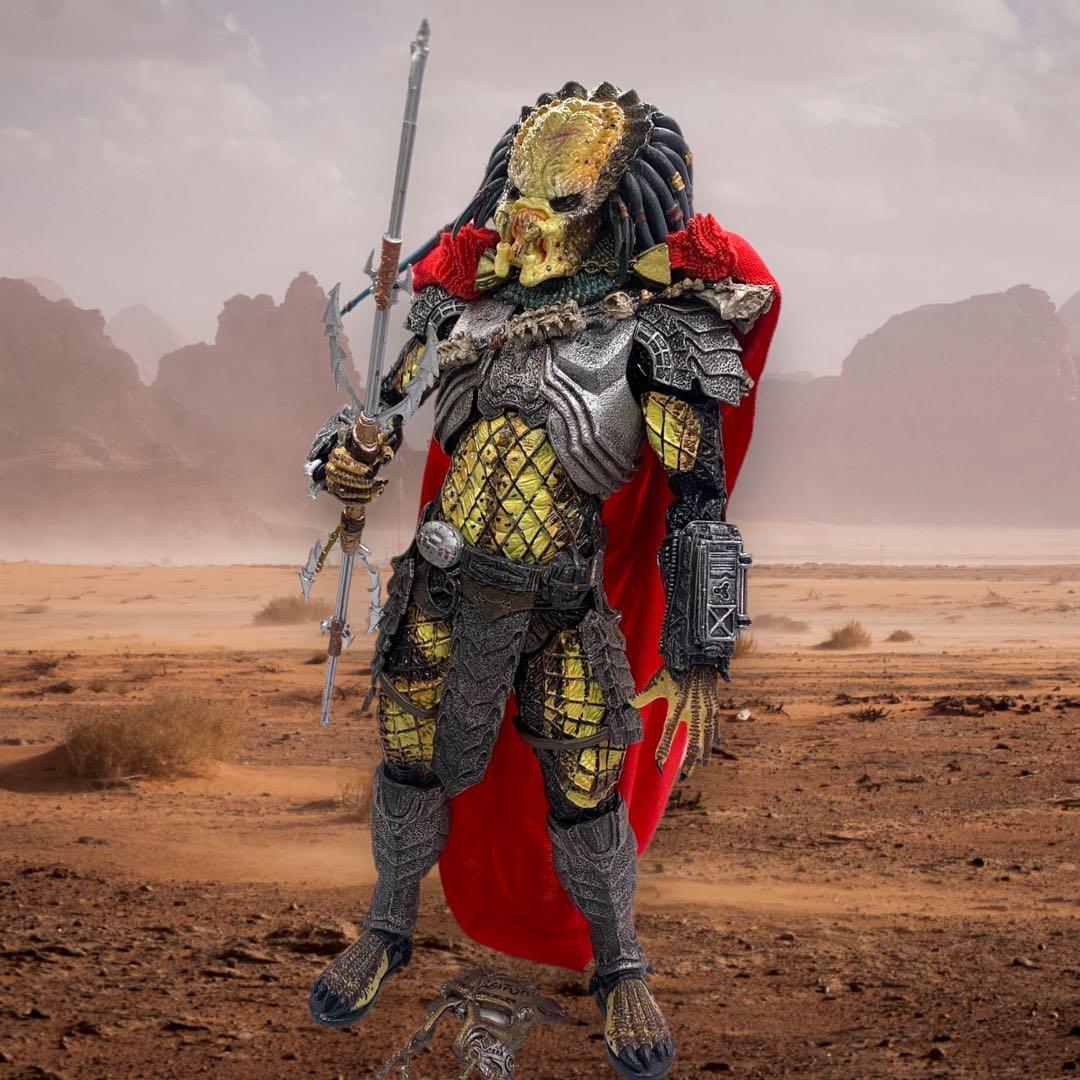 レア　プレデター　フィギュア　AVPエルダー　 ネカ　NECA 7インチ