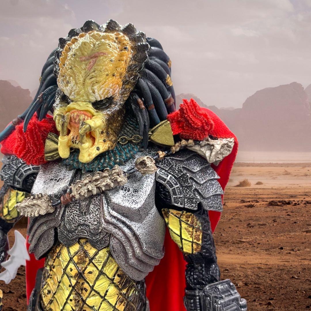 レア　プレデター　フィギュア　AVPエルダー　 ネカ　NECA 7インチ