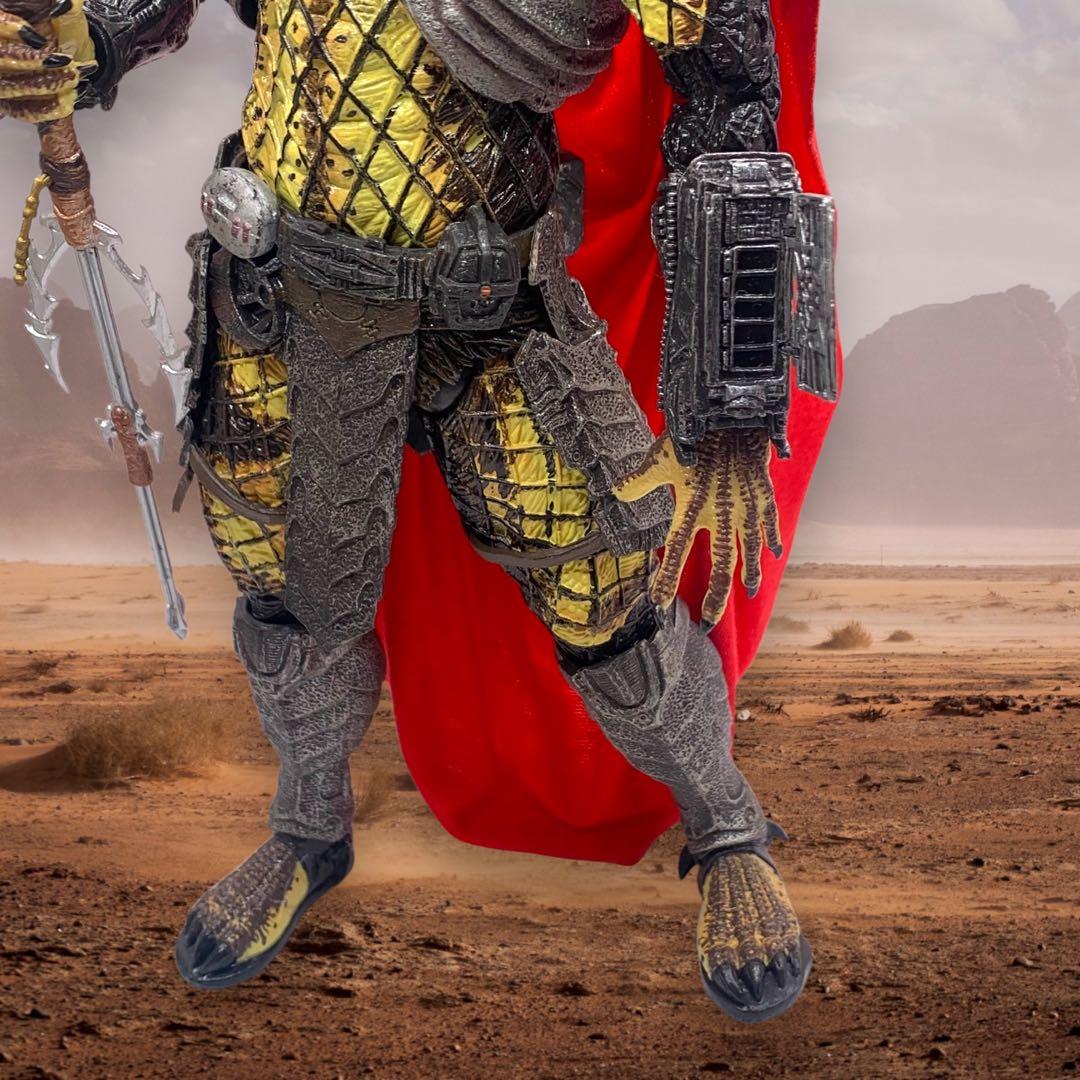 レア　プレデター　フィギュア　AVPエルダー　 ネカ　NECA 7インチ