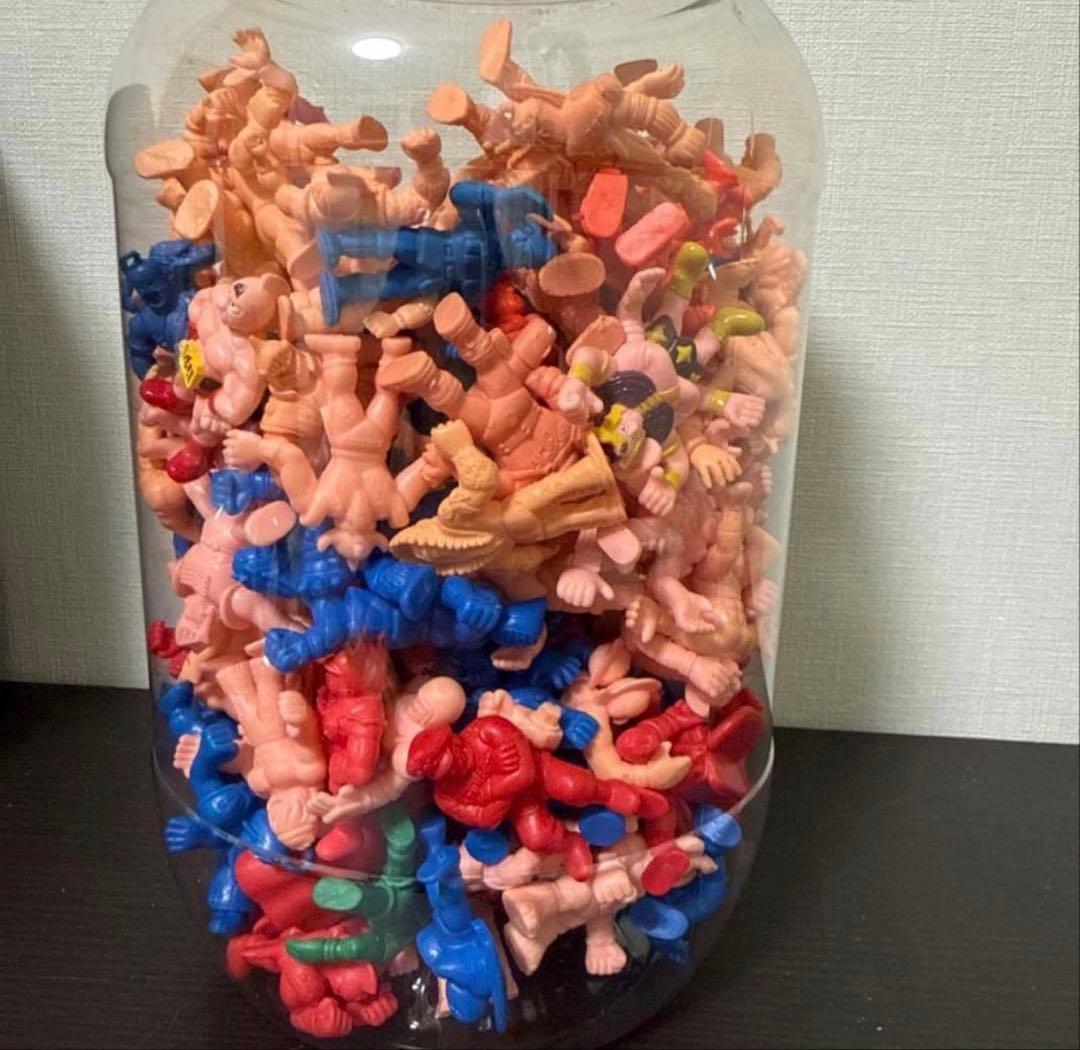 キン消し　まとめ売り　お楽しみ　昭和　ガチャガチャ　キン肉マン　カラーリング入り